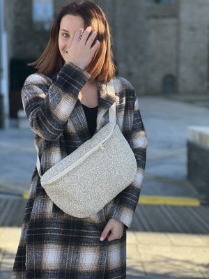 Sac banane Beige